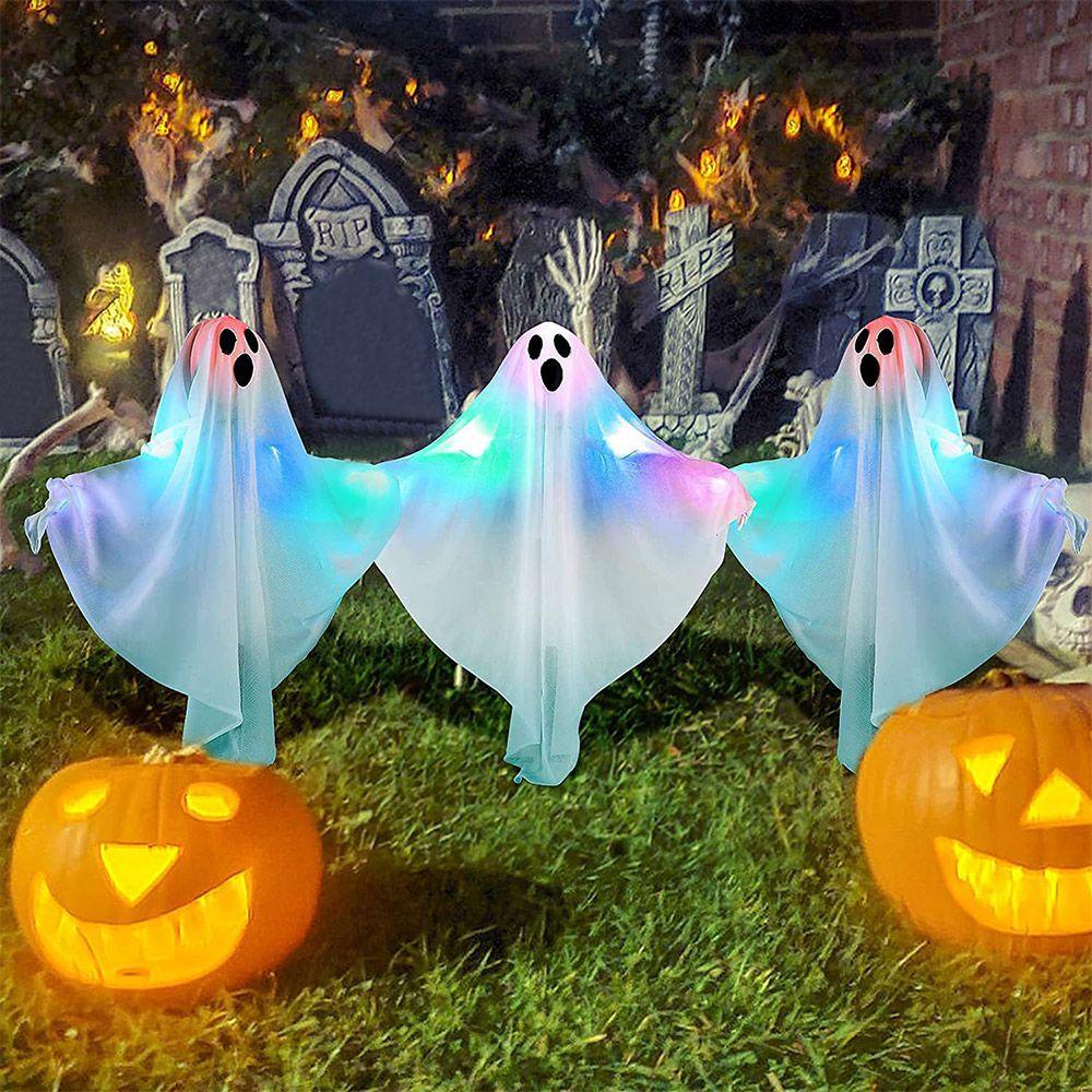 Đèn LED Hình Ma Trang Trí Halloween Vui Nhộn