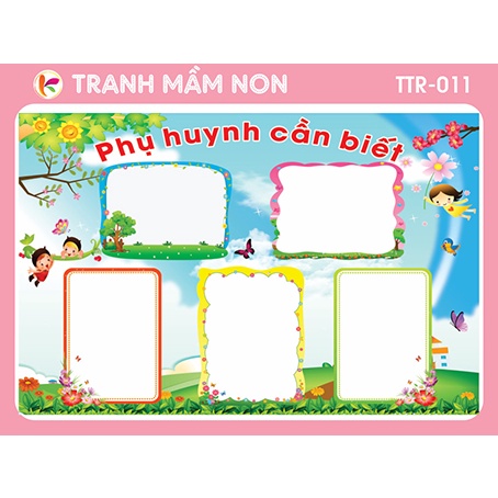 TRANH MẦM NON - GÓC TUYỀN TRUYỀN 011