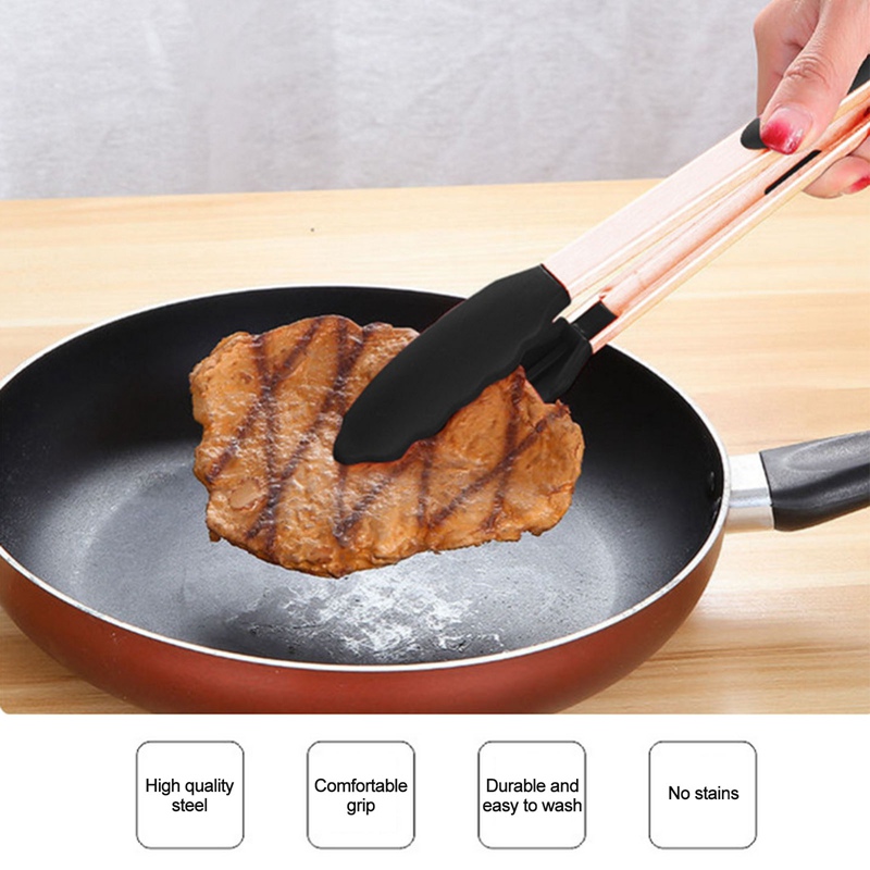 Kẹp Gắp Thức Ăn Bằng Silicone 9 &quot;12&quot;