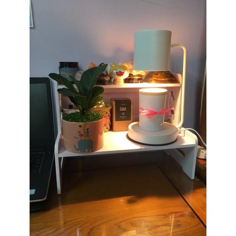 Giá kệ mỹ phẩm để bàn 2 tầng đa năng hiện đại chính hãng IGA- IG408