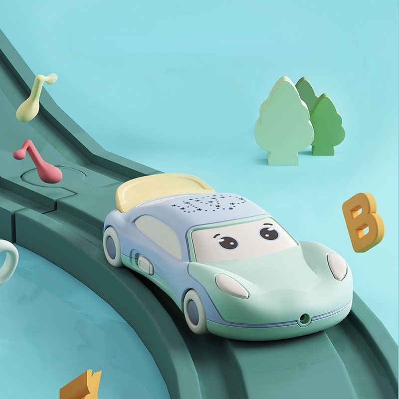 Điện thoại đồ chơi ZHAN QI TOYS kiểu dáng xe hơi hoạt hình có nhạc vui nhộn dành cho trẻ em