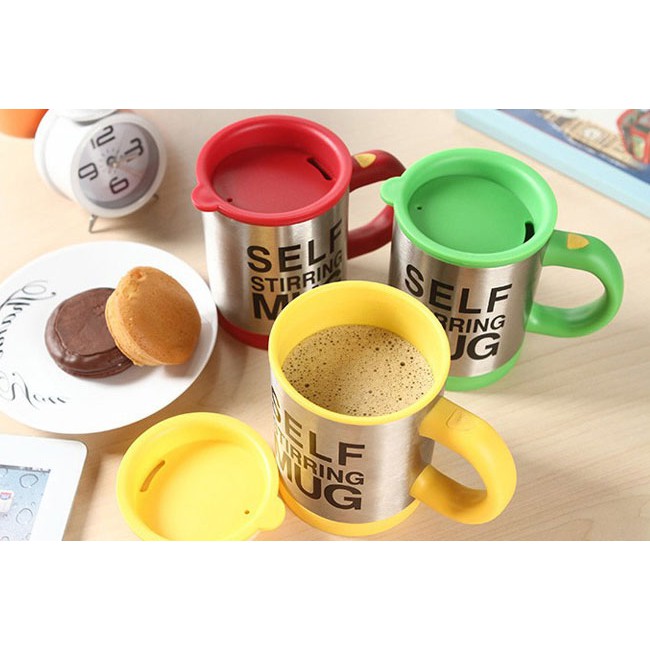 Ly Tự Động Khuấy, Ly Pha Cafe Tự Động, Cốc Pha Cafe Tự Động Self Stirring Mug