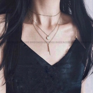 Rosy - set dây chuyền vintage