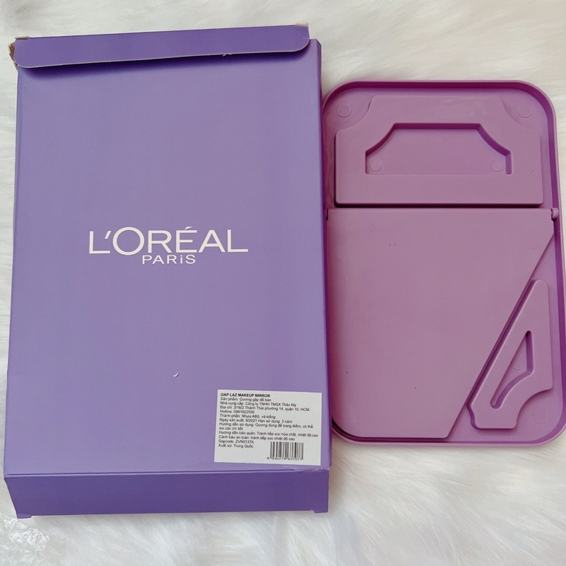 Gương trang điểm để bàn ( Hàng quà tặng Loreal )