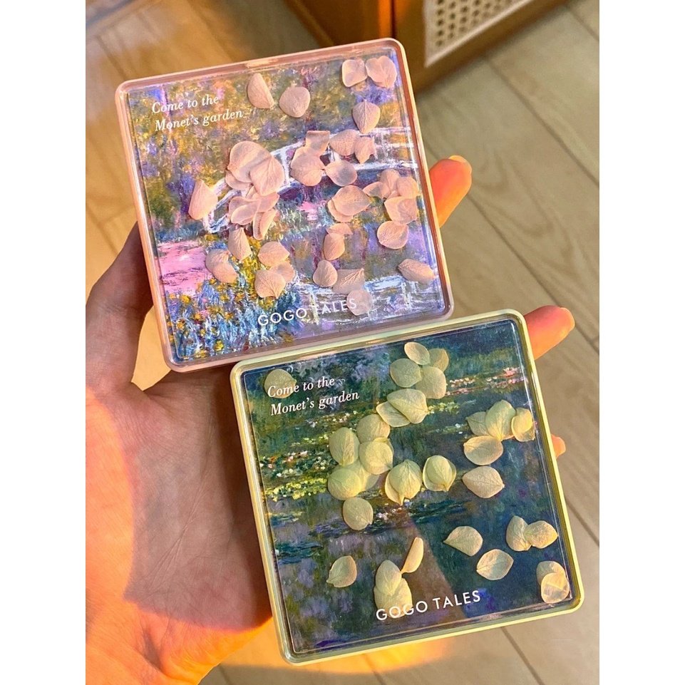 Bảng Phấn Mắt 9 Ô GOGO TALES Hoa Cẩm Tú Cầu Secret Garden GT289 - GOGO TALES