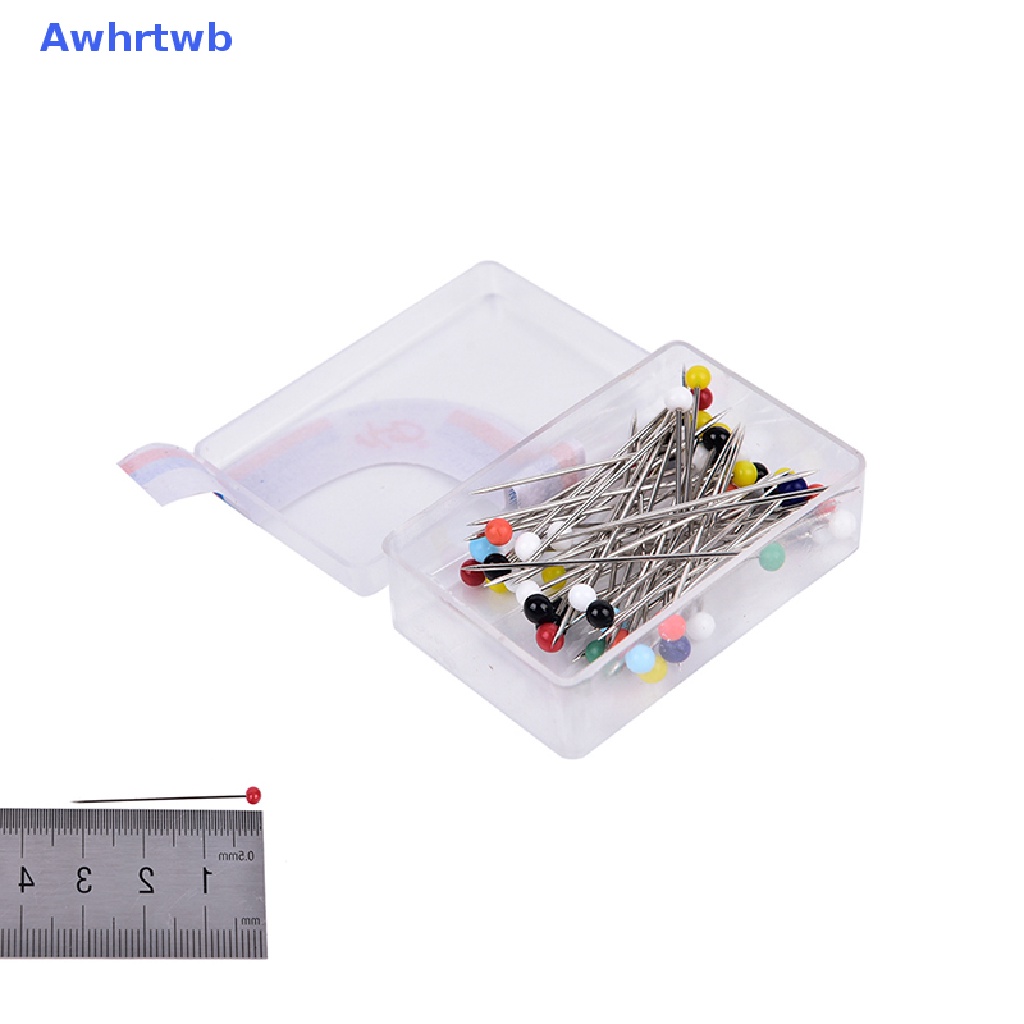 Set 50 Kim Ghim Đầu Ngọc Trai Dùng May Vá DIY Mới