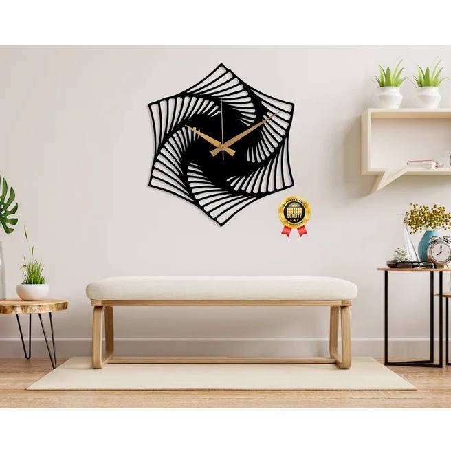 Đồng hồ treo tường Thegioipuzzle bằng kim loại bền đẹp DH021