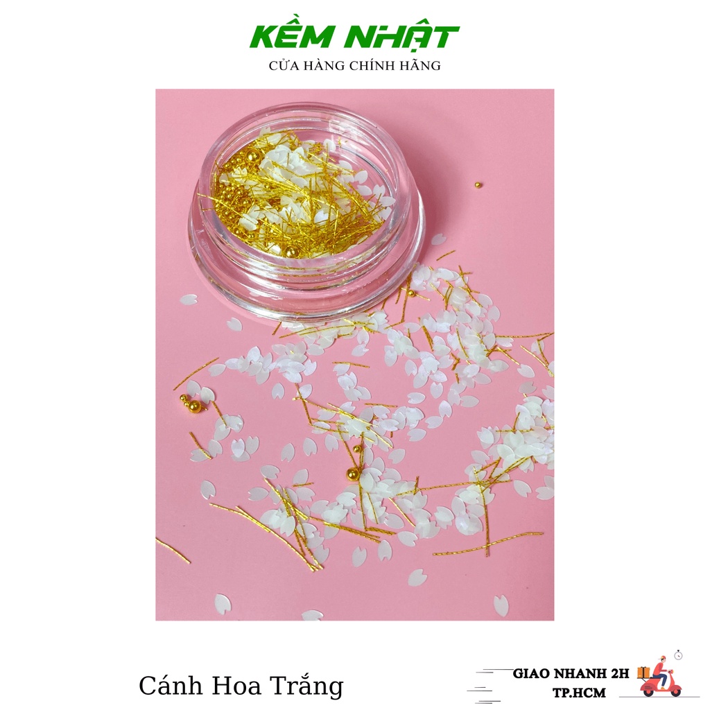Cánh Hoa Trắng - Trang Trí Móng