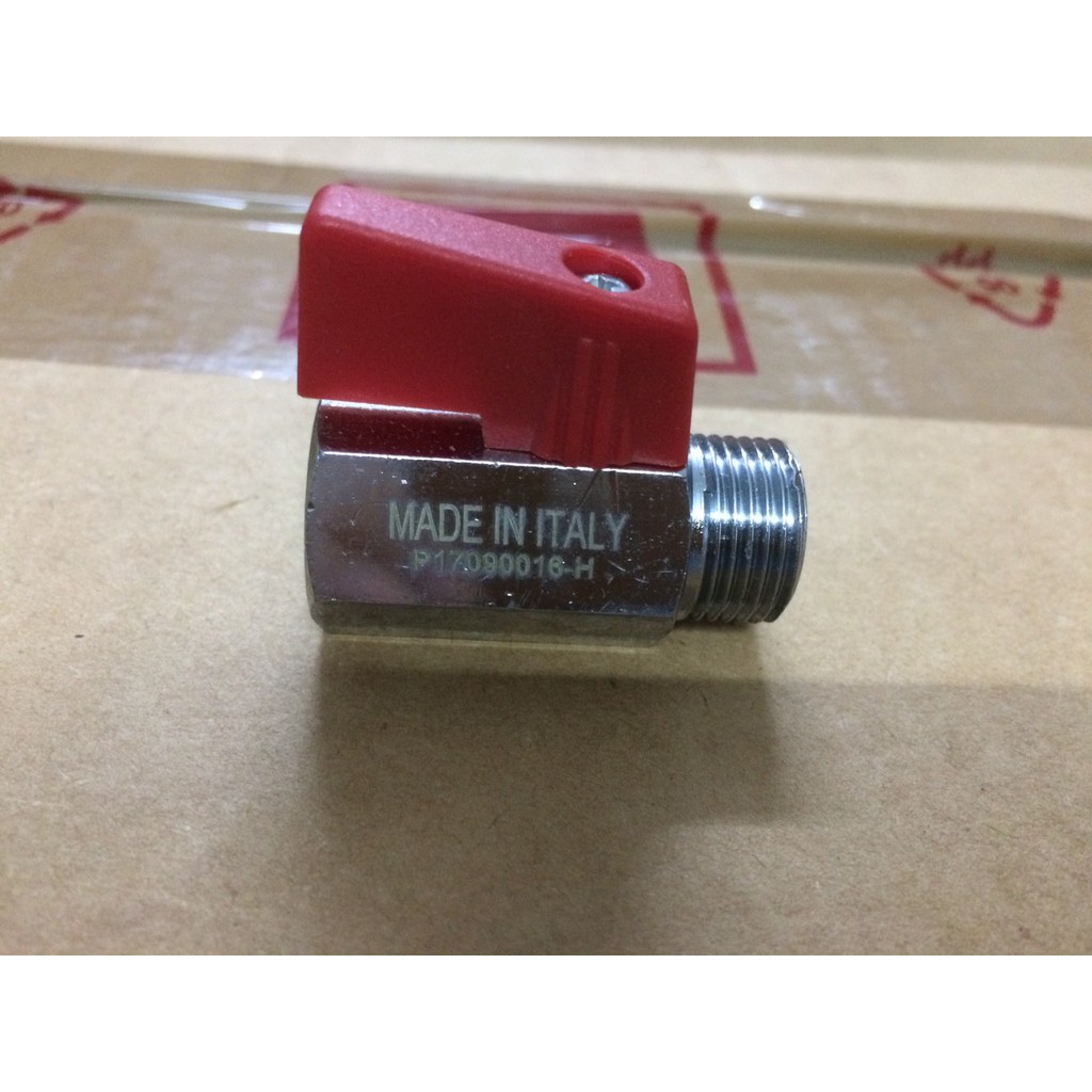 Van bi mini 1 đầu ren ngoài 1 đầu ren trong Itap.126 Italy áp lực 15kg