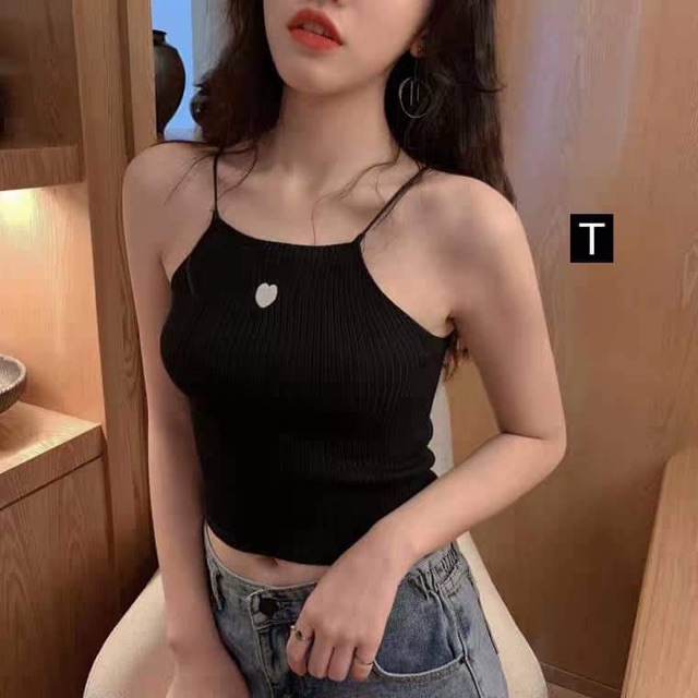 Áo yếm tim Tr&amp;Đ