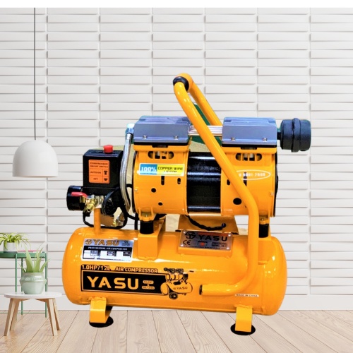 Máy Nén Khí Không Dầu Yasu Ys-580, Bình Nén Khí Yasu 12 Lít