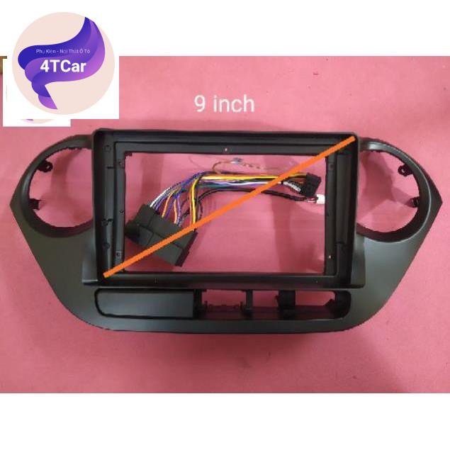 [Mã LIFEAUMAY giảm 10% tối đa 30k đơn 150k] Mặt dưỡng Huyndai i10 2014-2019 (9 inch)