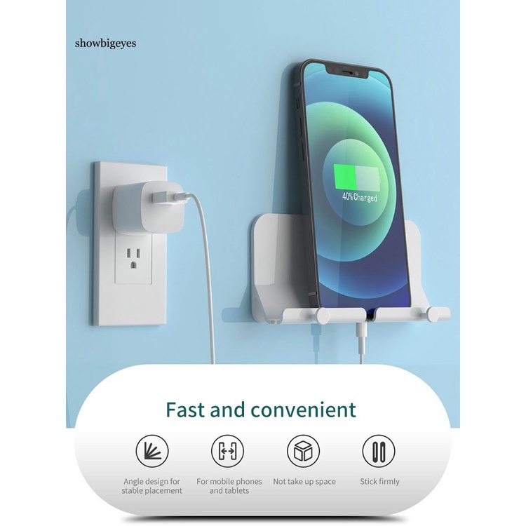 Giá đựng điện thoại gắn tường chống trượt tiện dụng cho gia đình