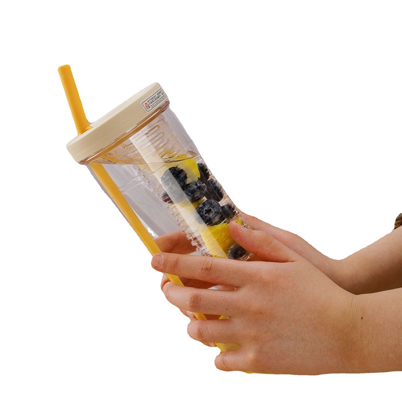 Bình Nước Chịu Nhiệt Cao Có Ống Hút Tiện Lợi Chất Lượng