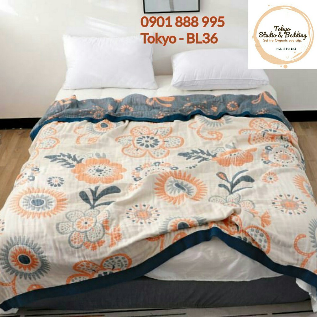 Retro - Vintage: Chăn Xô Organic Cotton Dòng Phổ thông/Basic