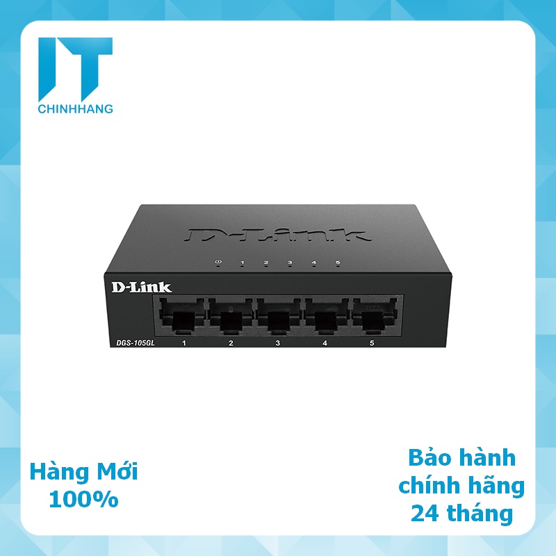 Bộ Chia Mạng Switch D-link DGS-105GL- Hàng chính hãng