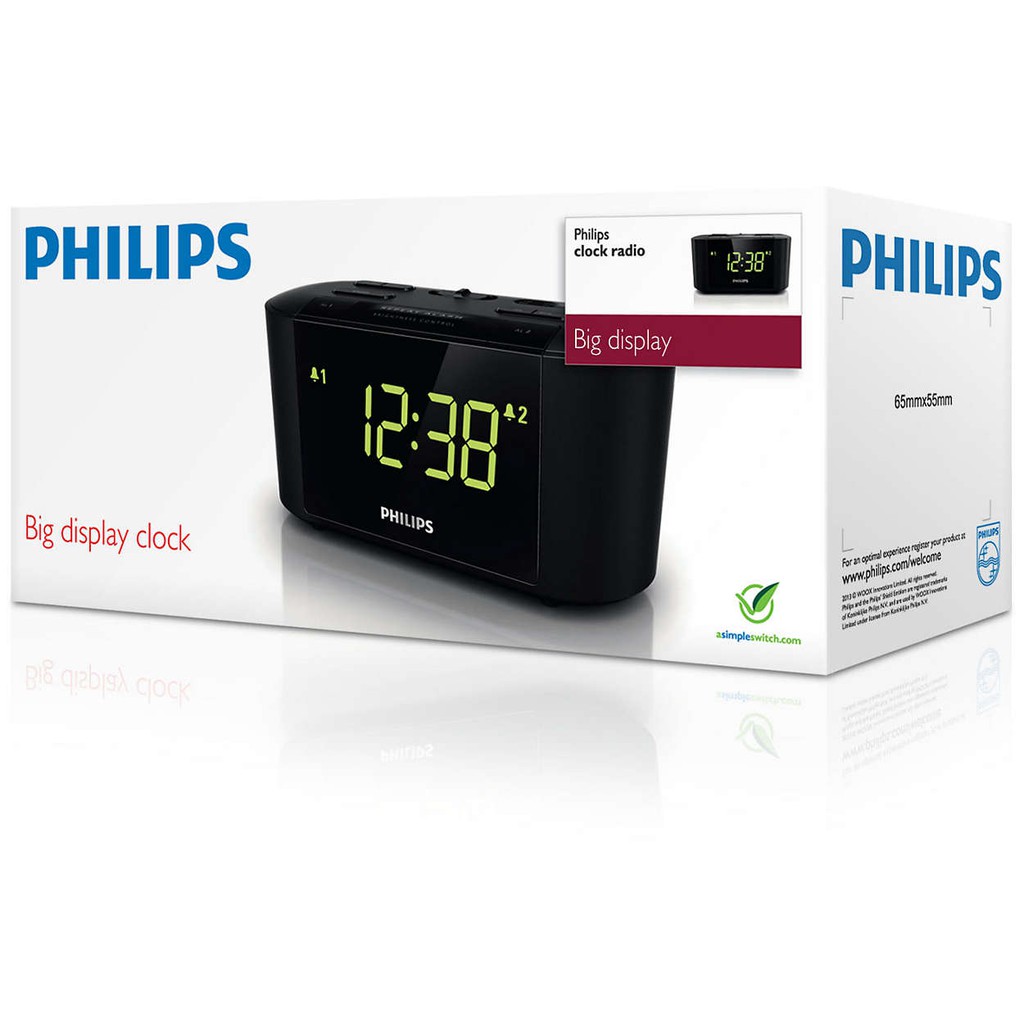 ĐÀI RADIO ĐỒNG HỒ BÁO THỨC PHILIPS AJ3500/79