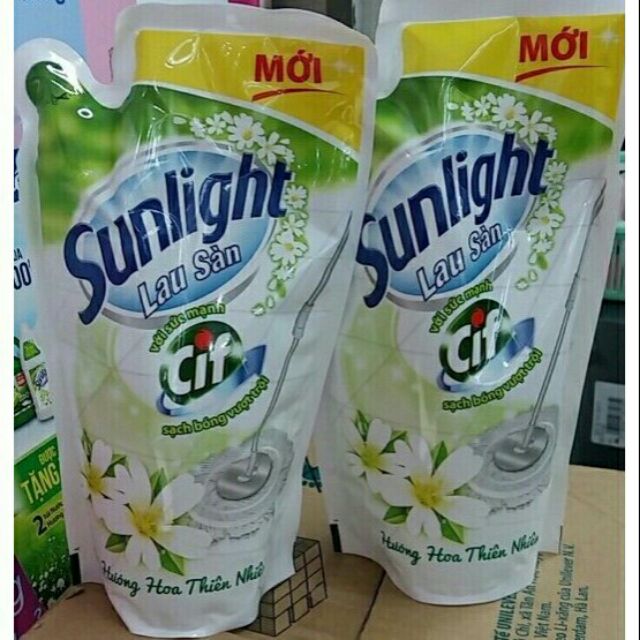 Nước lau sàn Sunlight Thiên nhiên 550g