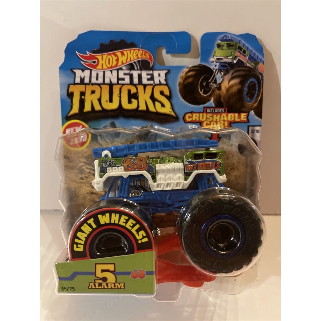 Hot Wheels Xe Tải Quái Vật 2020 Độc Đáo #Báo Động 35 / 75 5 #Xe Ô Tô GNN22 Tỉ Lệ 1:64