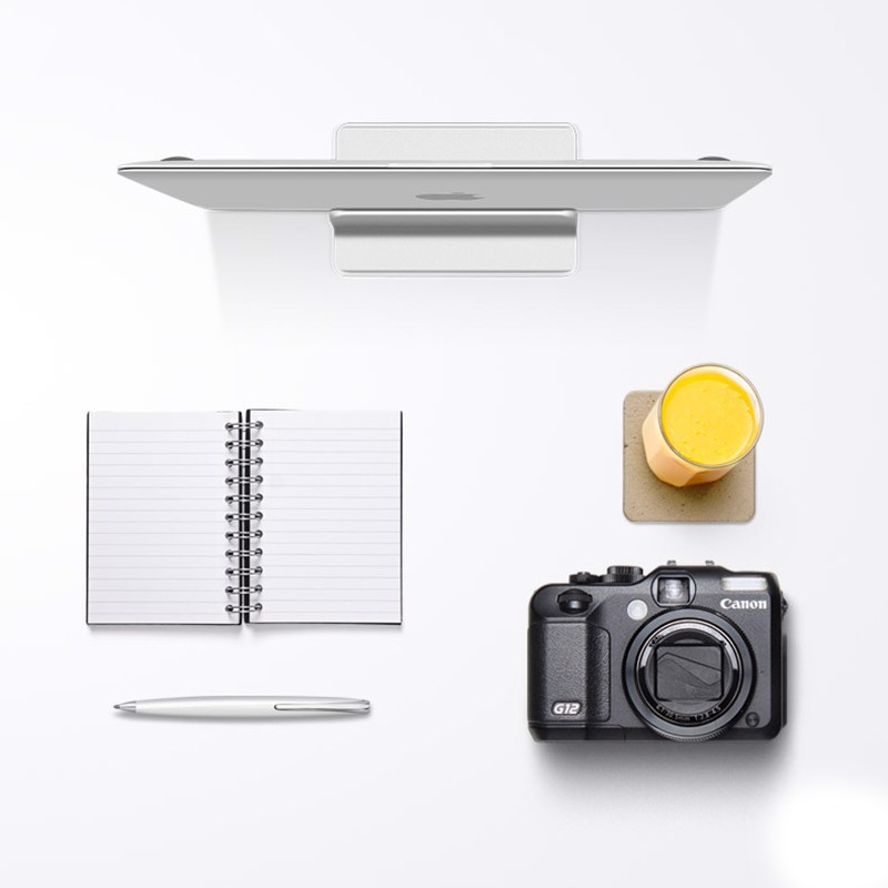 [Hàng đẹp] Giá đỡ macbook, laptop dạng đứng hợp kim nhôm cao cấp