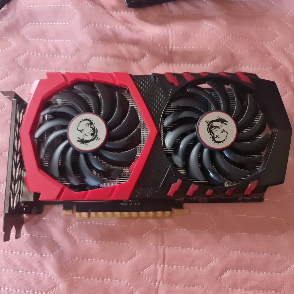 Card đồ họa MSI GeForce GTX 1050Ti Gaming X 4GB DDR5 128bit - Hàng đẹp như mới