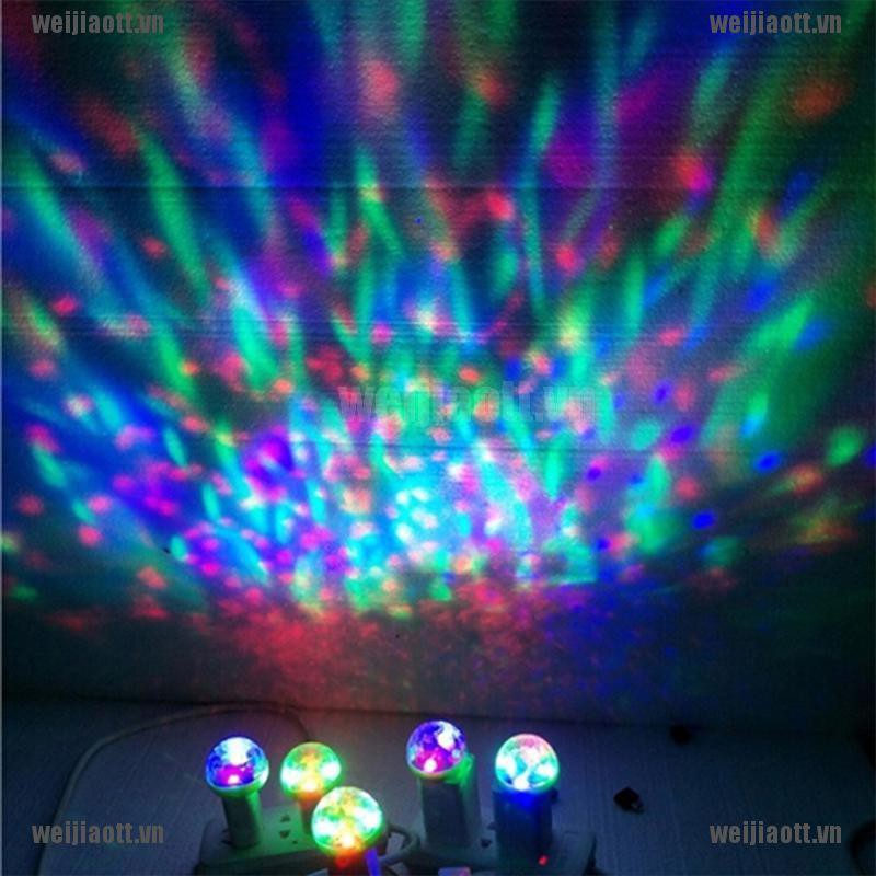Đèn Led Disco Mini 4w Cổng Usb