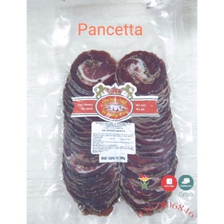 Xúc xích khô PANCETTA - CON HEO VÀNG - NIPPONHAM - CẮT LÁT BAO 500G