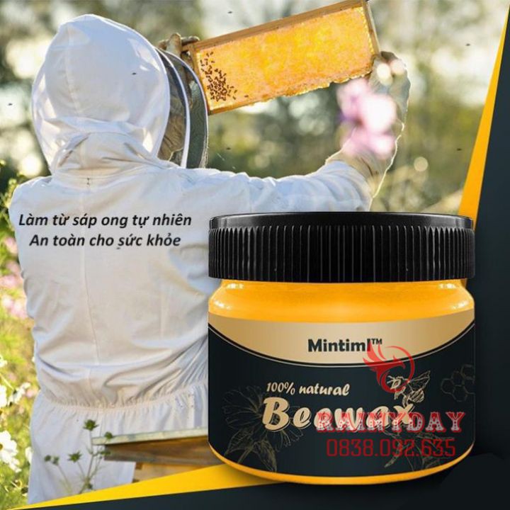 Sáp Ong Beewax Đánh Bóng Đồ Gỗ Sàn Gỗ - Sáp Làm Mới Đồ Gỗ Chống Thấm Nước .