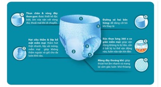 Combo 6 bịch tã quần Kyhope M7/L7