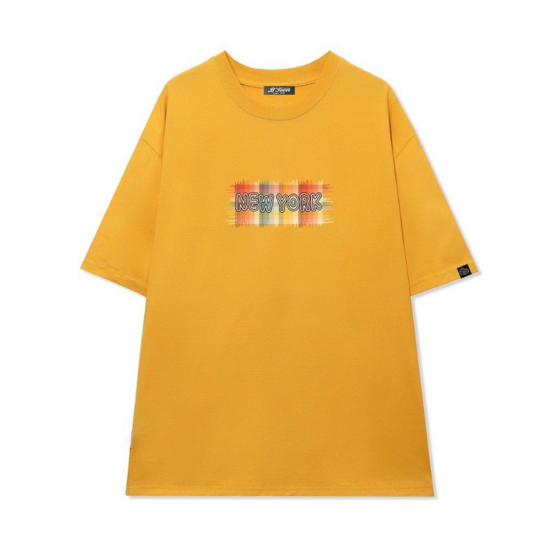 Áo thun tay lỡCó sizeFull màu unisex New york