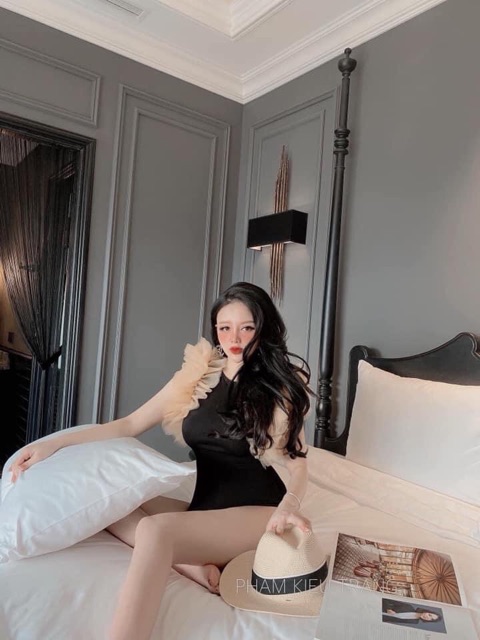 Bodysuit Tay Lưới Bèo Sang Chảnh - BS01