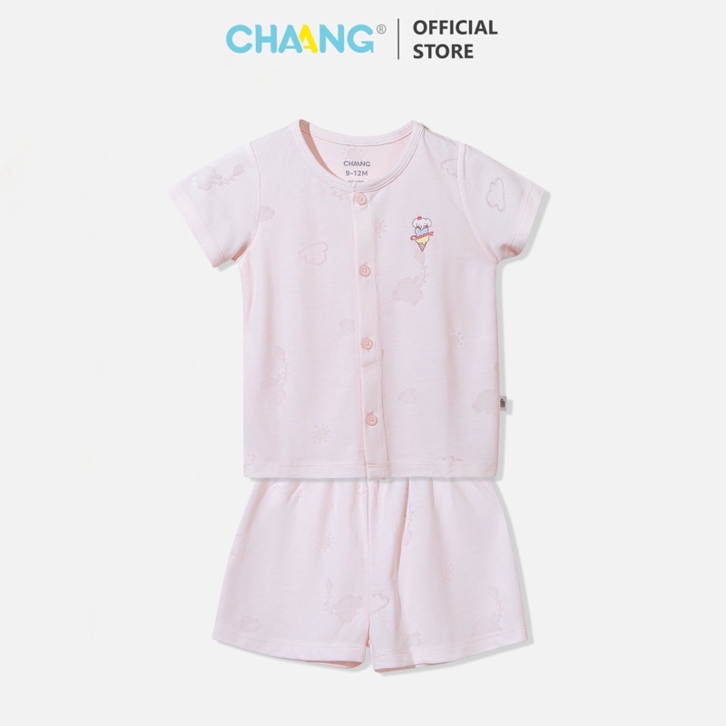 Bộ cộc tay trẻ em summer Chaang size 3m-5y