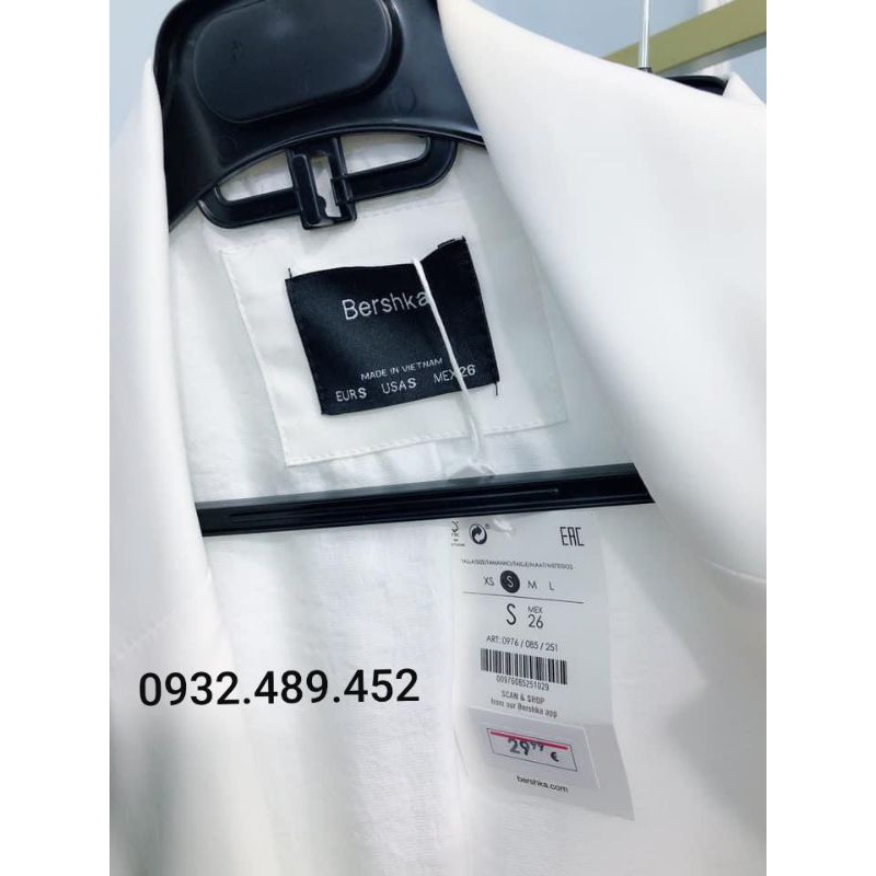 ÁO VEST NỮ KHOÁC BLAZER DÀI 2 LỚP TRẮNG ĐEN, CÓ VIDEO | BigBuy360 - bigbuy360.vn