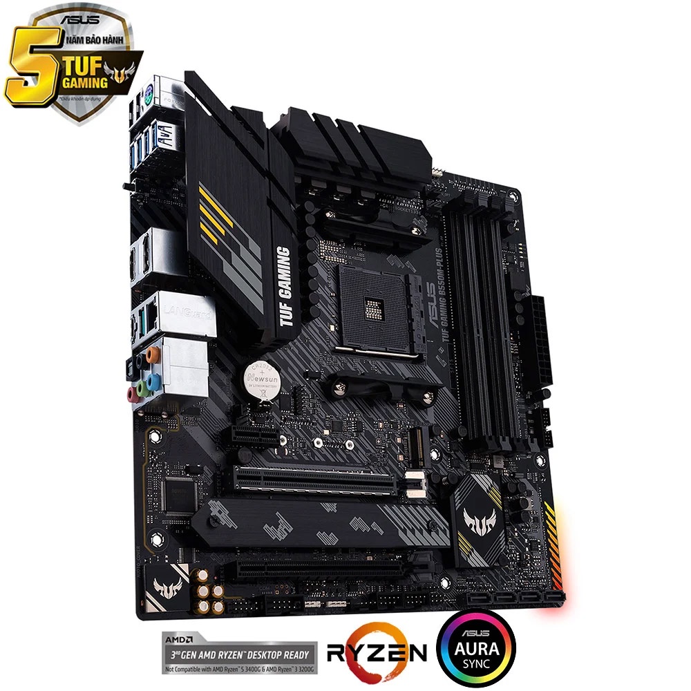 Mainboard ASUS TUF GAMING B550M-PLUS - Bảo hành 36 tháng