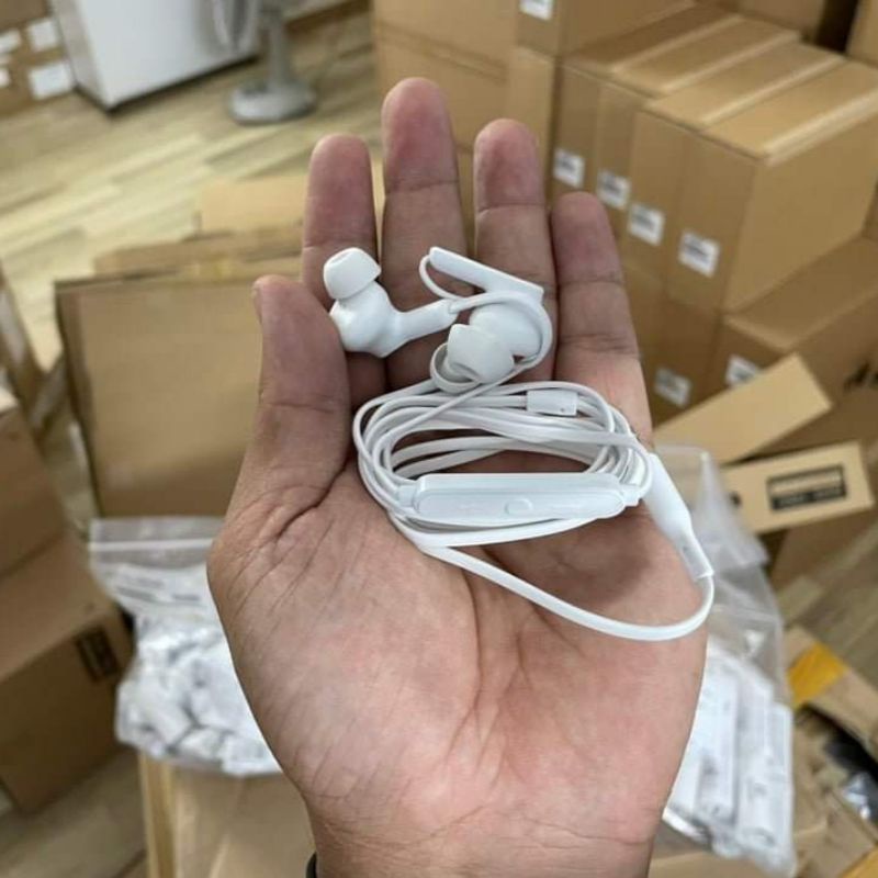 Tai nghe dây 3,5 Vsmart chính hãng, new, Hàng VN chất lượng, độ bền cao,  tích hợp mic đàm thoại, tặng kèm tip cao su