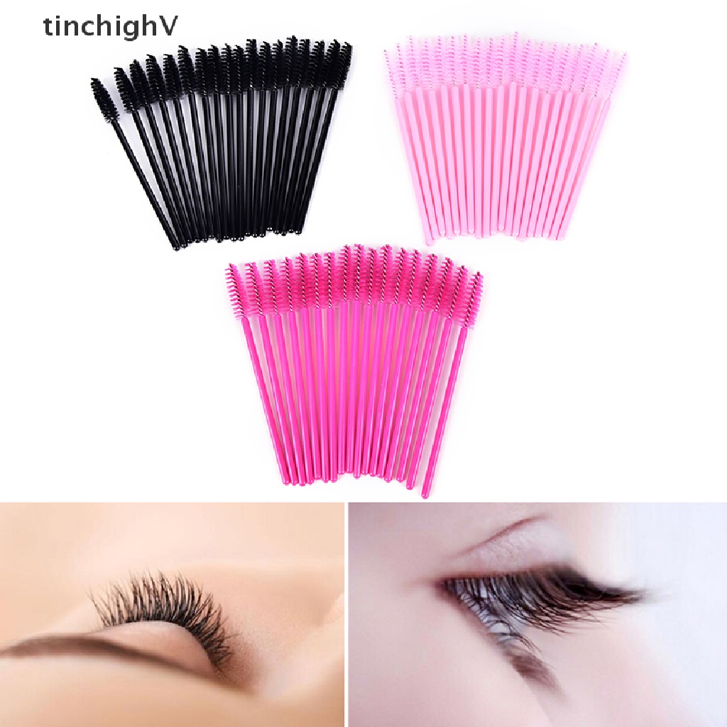 Set 50 Cọ Chuốt Mascara Dùng Một Lần Tiện Dụng