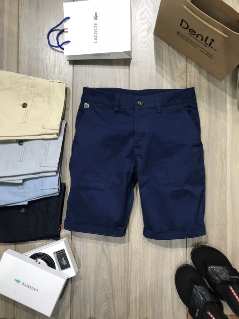 Quần short kaki Lacost.e 🐊
