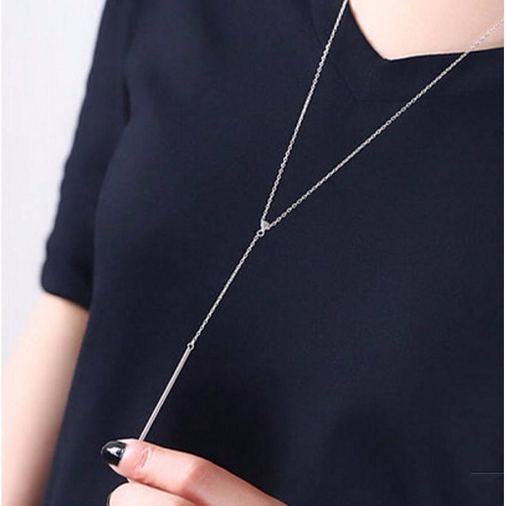 Dây Chuyền Dài Titan Cao Cấp Không Đen TT 0856