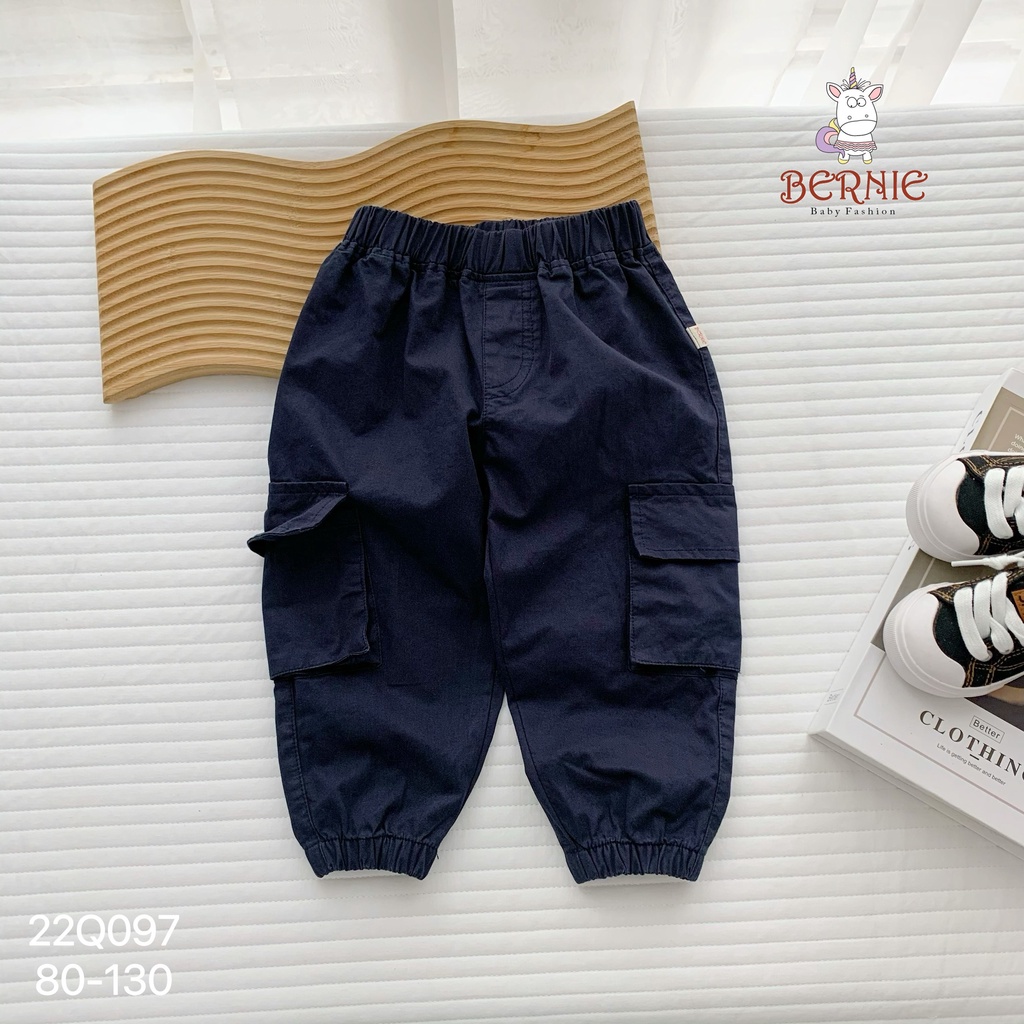 _Quần thô jogger bảnh bao cho bé trai 9 đến 23kg