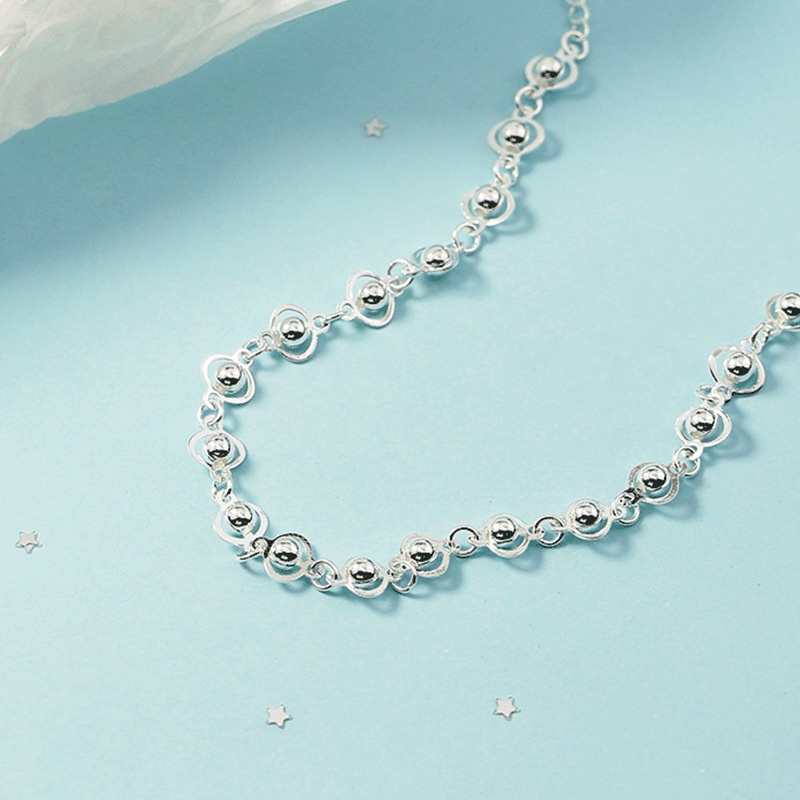 Bộ lắc tay lắc chân nữ bạc S925 xinh xắn LTC18