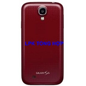 [thanhchit-shop] NẮP LƯNG SAMSUNG S4 MÀU ĐỎ [giá rẻ nhất]