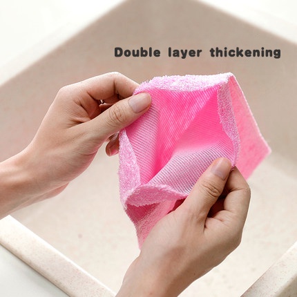 Khăn Sợi Tre Hai Lớp Chống Dầu Vệ Sinh Nhà Bếp/Xe Hơi/Cửa Sổ/Cửa Sổ/Xe Hơi