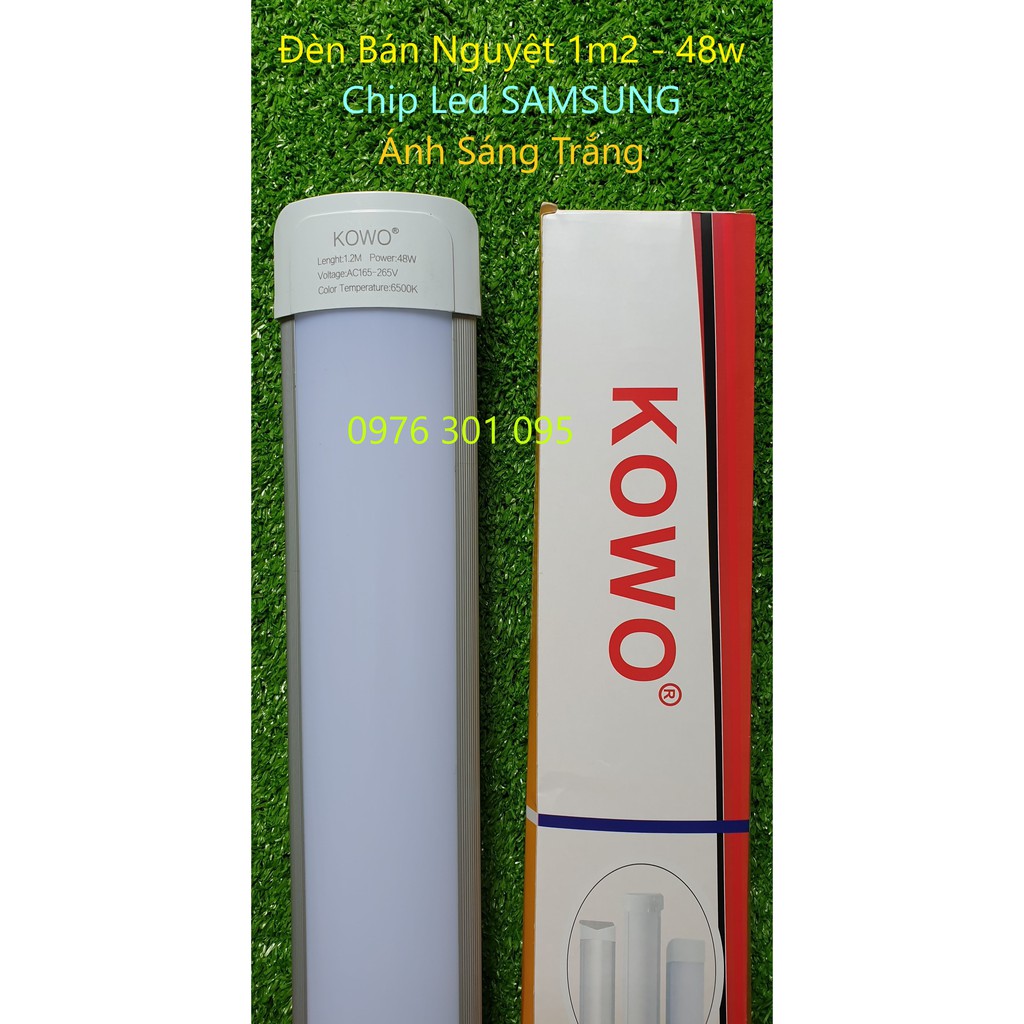 Đèn led bán nguyệt 1,2m 48w siêu sáng  HOT