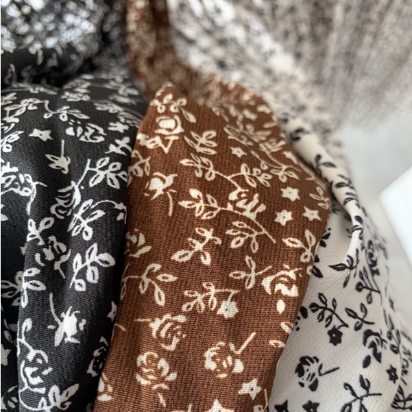 [Mã WASKT304 giảm 15% tối đa 30K đơn 99K] Chân váy maxi hoa voan xếp ly lưng thun - V671 | BigBuy360 - bigbuy360.vn