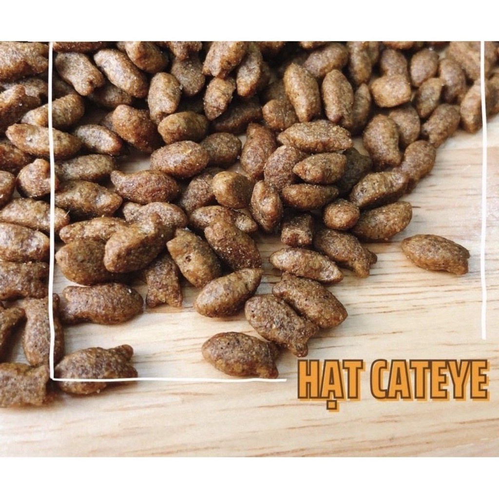 Thức ăn hạt mèo hàn quốc Cateyes 500gr - 1kg