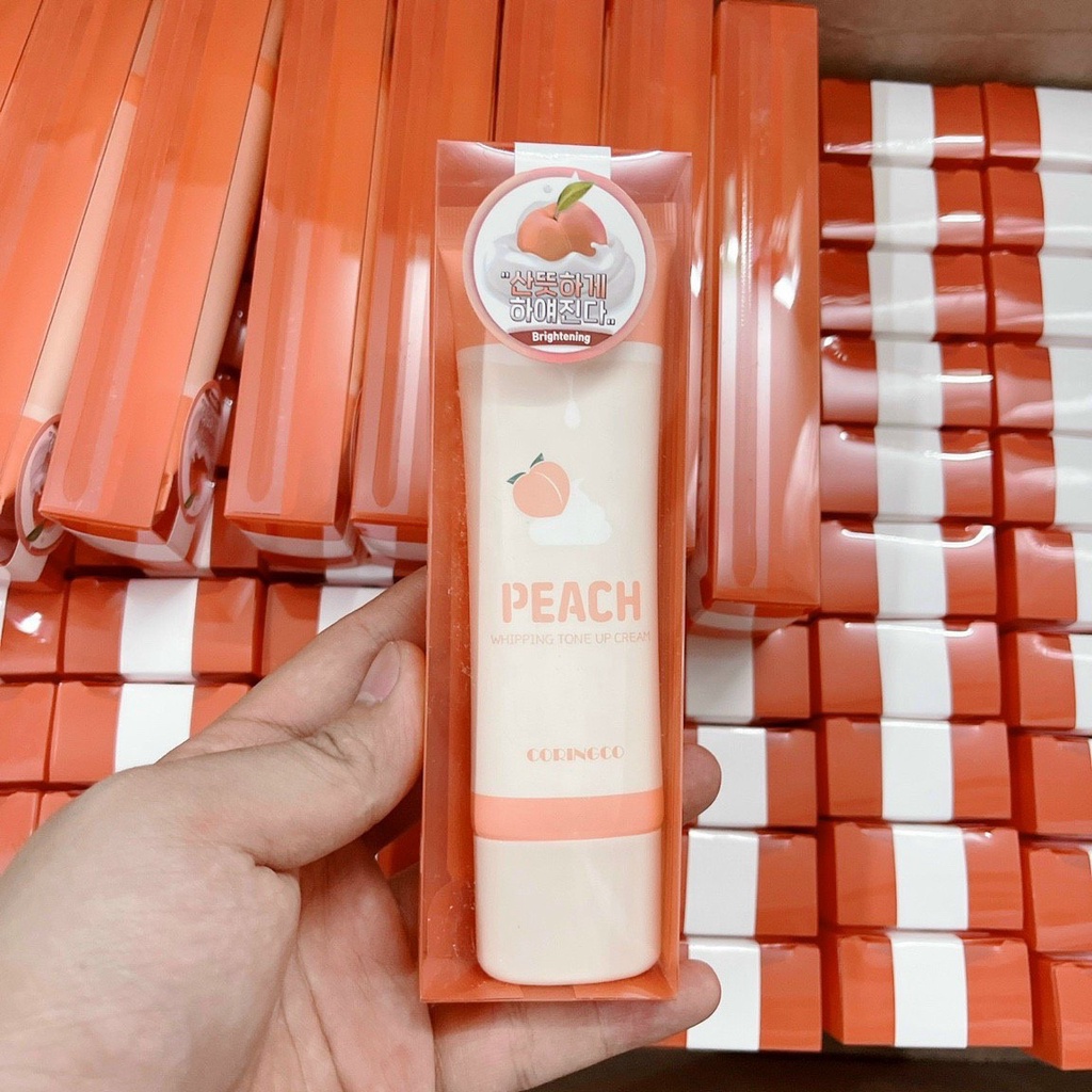 Kem Đào Nâng Tone Da Peach Whipping Tone Up Cream 50ml - Hàn Quốc