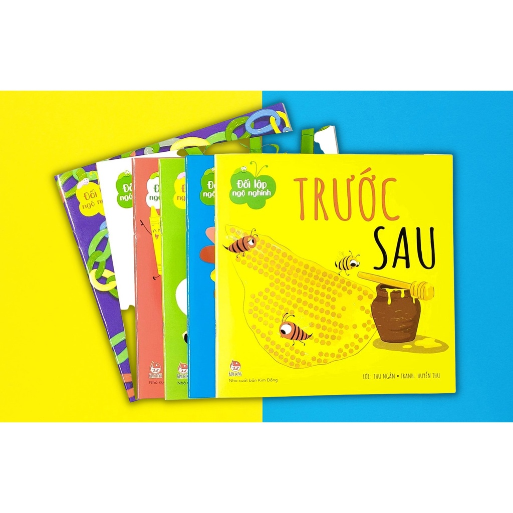 Sách Đối Lập Ngộ Nghĩnh( 6 cuốn) NXB Kim Đồng