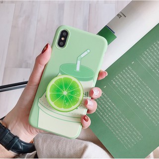 Ốp Iphone Dẻo Trái Cây + Pop