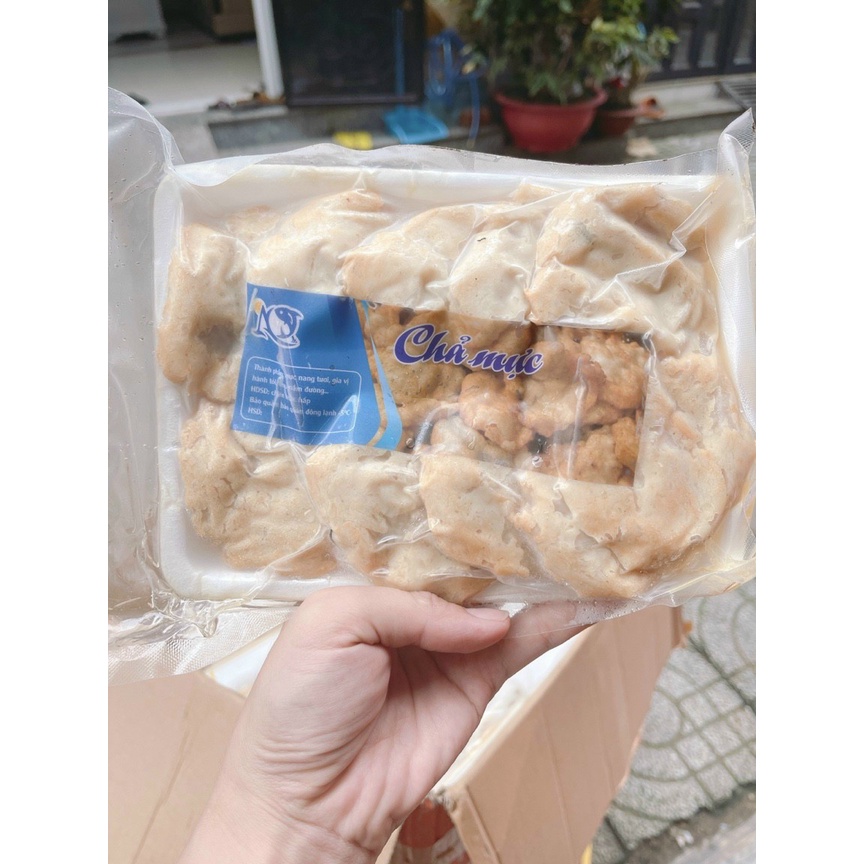 1Kg Chả Mực giã tay thơm ngon/ 500g _Giao hỏa tốc HCM