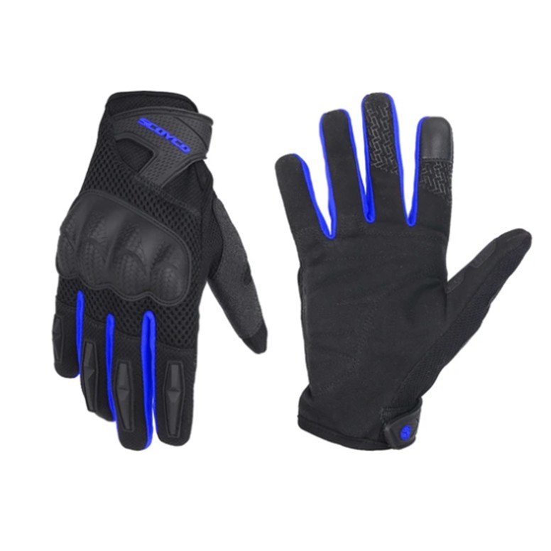 GĂNG TAY MOTOR SCOYCO-MC58-2-RED/BLACK/BLUE/GREEN